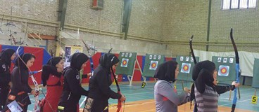 برگزاری مسابقات آزاد تیراندازی با کمان در آبفا مشهد