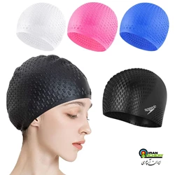 کلاه شنا سیلیکون پفکی speedo 10980